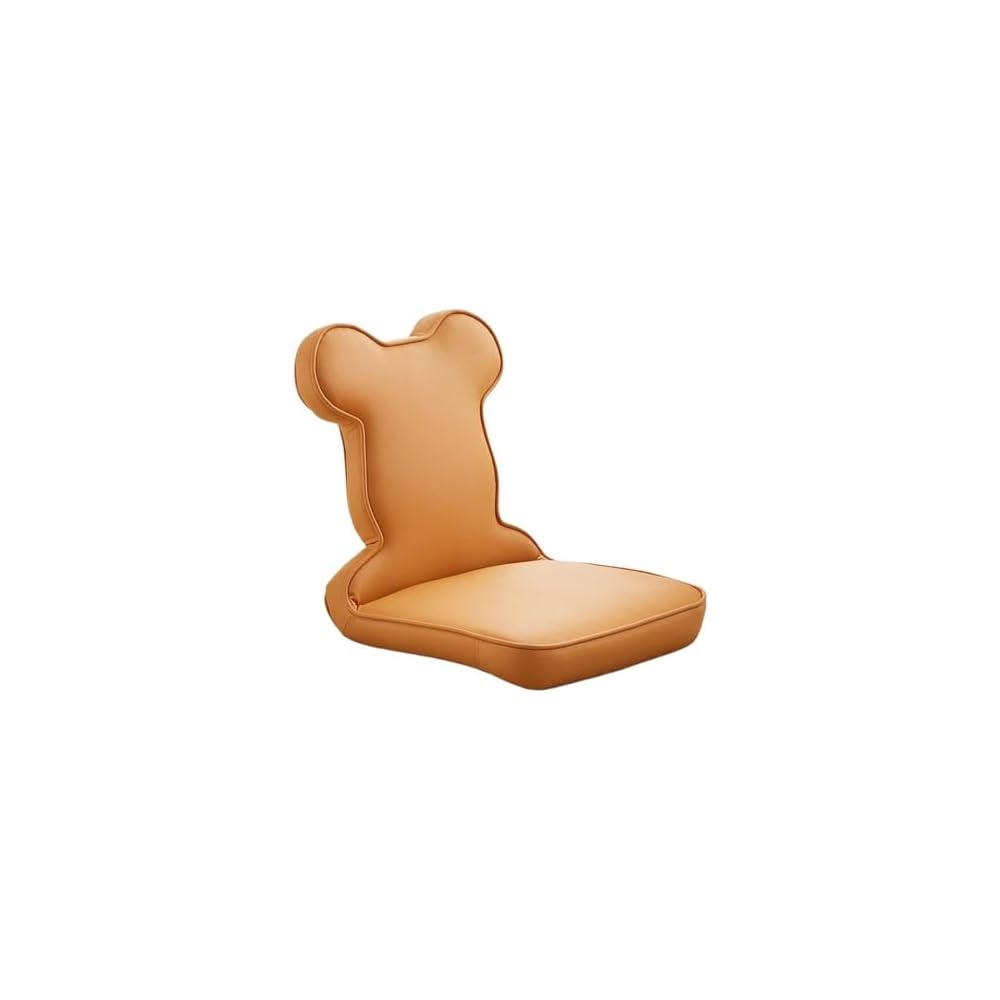 LSLYTQ Floor Chair, Floor Chair Lazy Sofa Chair, Legless Chair with Back Support, Home Bay Window Lazy Backrest Chair, Meditation Floor Seating for Living Room, Bedroom, Balcony Meditation Chai
