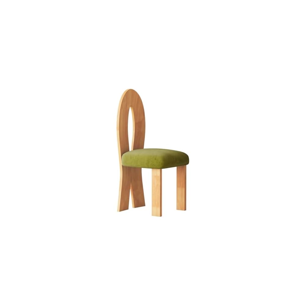 Dining Chair Portable Comfortable Backrest Seat Cafe Dressing Table Office Design Furniture