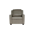 Gray Wyatt Chair in Top Grain Leather