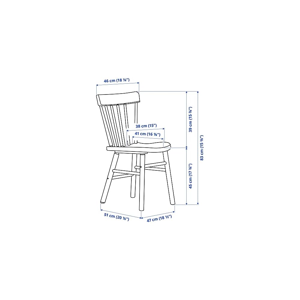 NORRARYD Chair, white