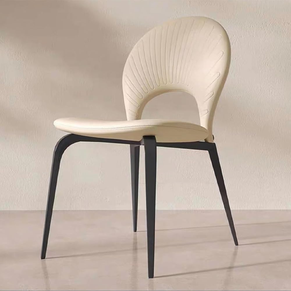 Dining Chair Portable Comfortable Backrest Seat Cafe Dressing Table Office Design Furniture