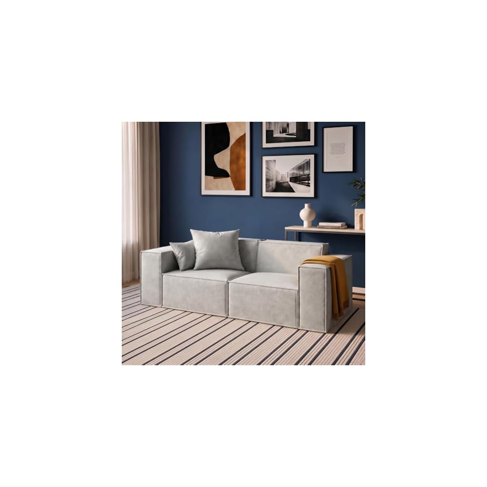 M1 Loveseat Sofa, Boneless Couch