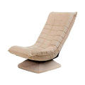 Folding Chairs Chair Floor Sofa Lounger Foldable Adjustment Rotation Reclining Meditation Home Office (Color : Blue) Colour:Red (Color : Beige)