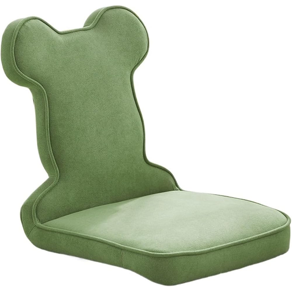 LSLYTQ Floor Chair, Floor Chair Lazy Sofa Chair, Legless Chair with Back Support, Home Bay Window Lazy Backrest Chair, Meditation Floor Seating for Living Room, Bedroom, Balcony Meditation Chai