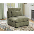 Module for Modular Oversized Couch, Sectional Sofa (Seater, Light Green）